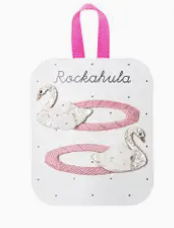 Swan Glitter Clip