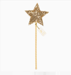 Magic Wand - Gold Sequins