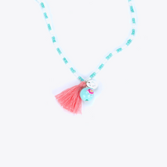 Bird Necklace Green