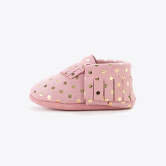 Moccasin | Confetti Gold