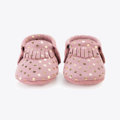 Moccasin | Confetti Gold