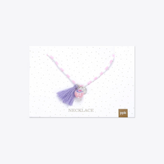 Bird Necklace Pink