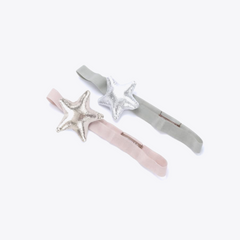 Silver One Star Headband