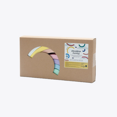 Wood Rainbow | Pastels Colors