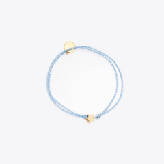 Celeste Coeur Gold Blue Bracelet