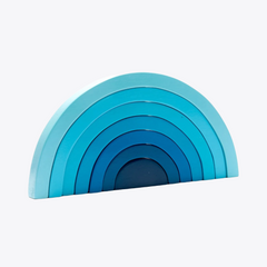 Wood Rainbow | Shades of Blue