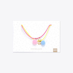Little Star & Pom Necklace