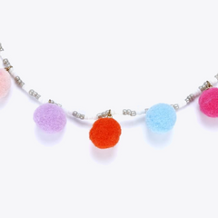 Multi Pom Necklace