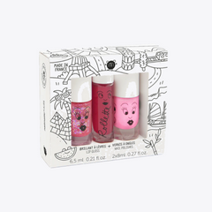 Nail Polish & Lip Gloss Set | World Tour