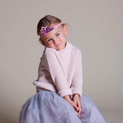 Sequin Tiara Band - Pink