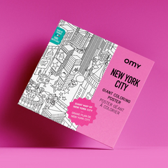 Giant Coloring Poster NYC