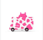 CLB Strawberry Moo Van