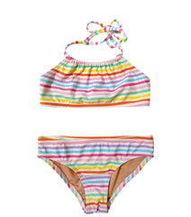 Be Happy Rainbow| Bandeau Bikini