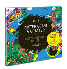 OMY SCRATCH OFF POSTER ATLAS