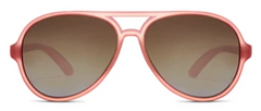 HK Sunglasses Golds Extra Fancy Aviators-Gradient Rosé (polarized) 3-6 Years