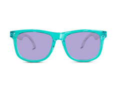 HK Sunglasses Extra Fancy Wayfarer Aqua Polarized Aqua/Orchid/Coral 0-2 Years