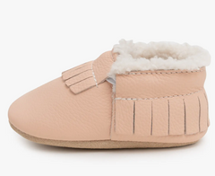 BRB Desert Rose Sherpa Moccasins