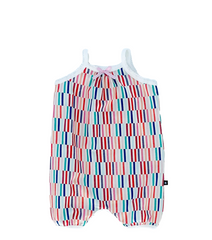 Art Deco Baby Tank Romper