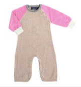 B10066 / Colorblock Cotton Cashmere Jumpsuit