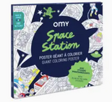 OMY Giant Poster Stickers Space Station