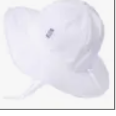 JJ Floppy Hat - White Eyelet
