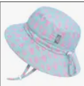 JJ Aqua Bucket Hat - Coral
