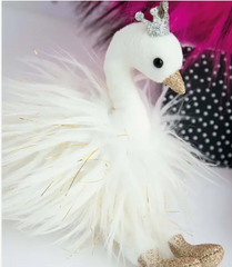 DC Key Ring White Swan