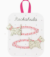 RKH - Spotty Scotty Dog Clips