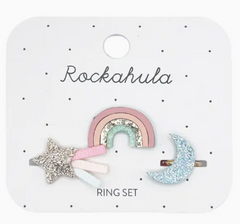 RKH - Shimmer Rainbow Ring Set