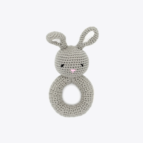 Bunny | Ring Rattle Grey