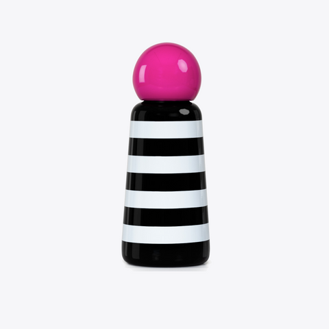 Skittle Bottle | Stripes Pink