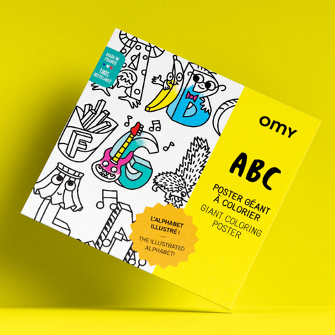 OMY ABC Giant Poster