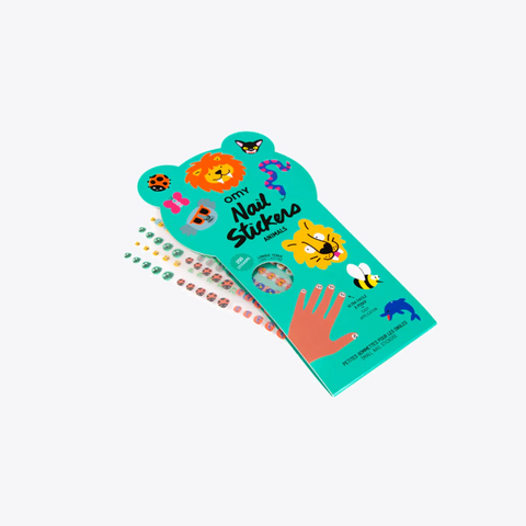 OMY Animal Nail Stickers Green