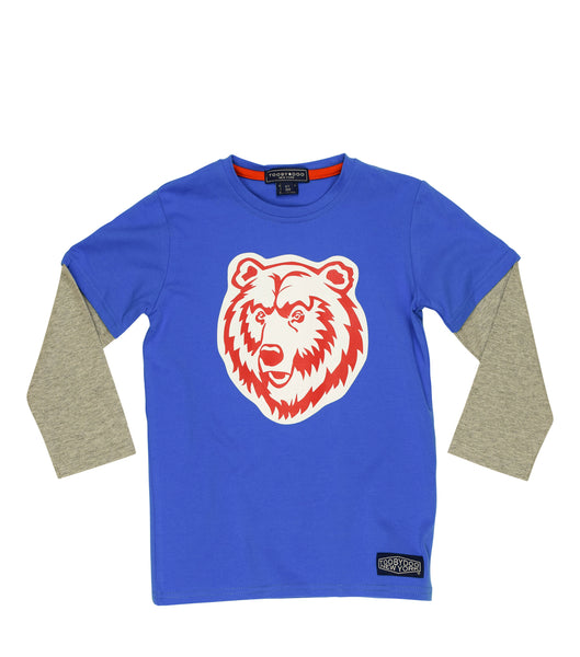 Grizzly | Boys Long Sleeve Blue