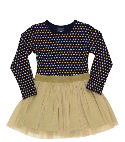 Heart of Gold | Girls Party Dress