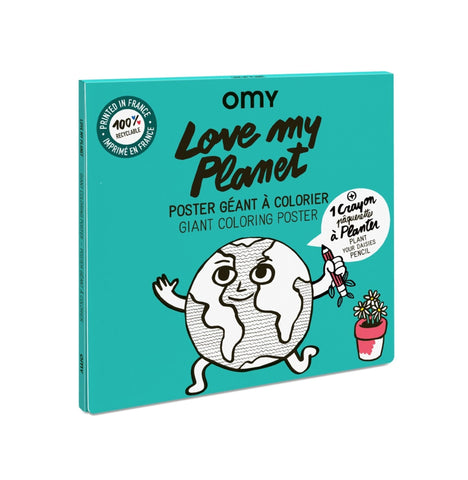 OMY POSTER LOVE MY PLANET