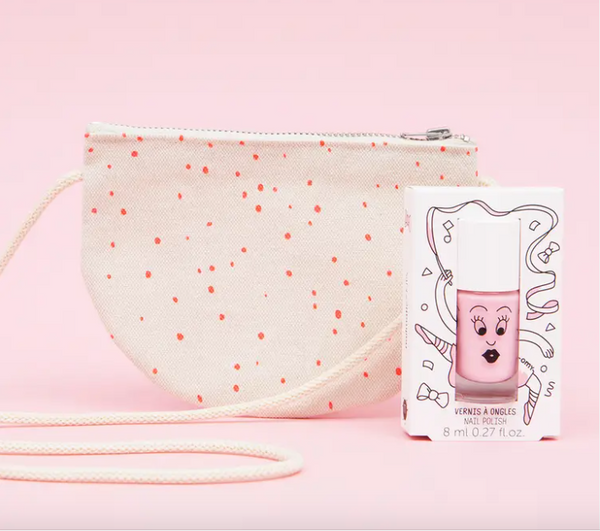 NM Half-Moon Bag & Nail Polish Set