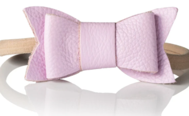 BRB BABY BOW HEAD-BAND PINK