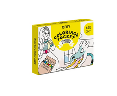 OMY POCKET COLORING PRINCESSES & DRAGON