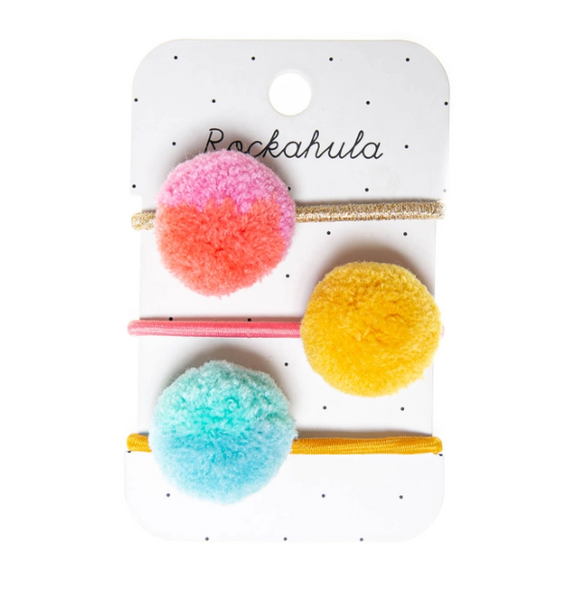RKH Candy Stripe Pom Pom Ponies