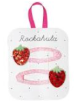RKH Sweet Strawberry Glitter Clips