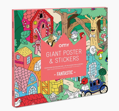 POSTIK03 OMY Giant Poster and Stickers