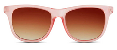 HK Sunglasses Golds Extra Fancy Wayfarers-Gradient Rosé (polarized) 0-2 Years