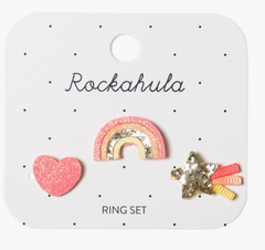RKH Miami Rainbow Ring Set