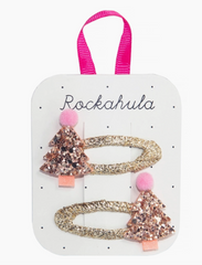 RKH Rose Gold Xmas Tree Clip