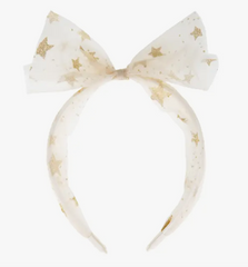 RKH Moonlight Gold Tulle Headband